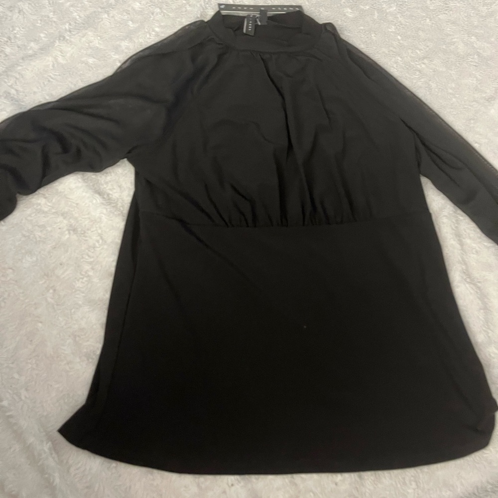 High neck blouse